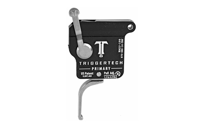 TriggerTech Trigger, 1.5-4LB Pull Weight, Fits Remington 700, Primary Flat Clean Trigger, Right Hand, Adjustable, Stainless Finish, Includes Installation Tools, Instruction Book, & TriggerTech Patch R70-SBS-14-TNF