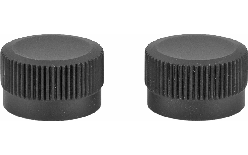 Trijicon ACOG Adjuster Caps, Fits 1.5x16S, 1.5x24, 2x20, 3x24 and 3x30 Models, Black Finish AC10005