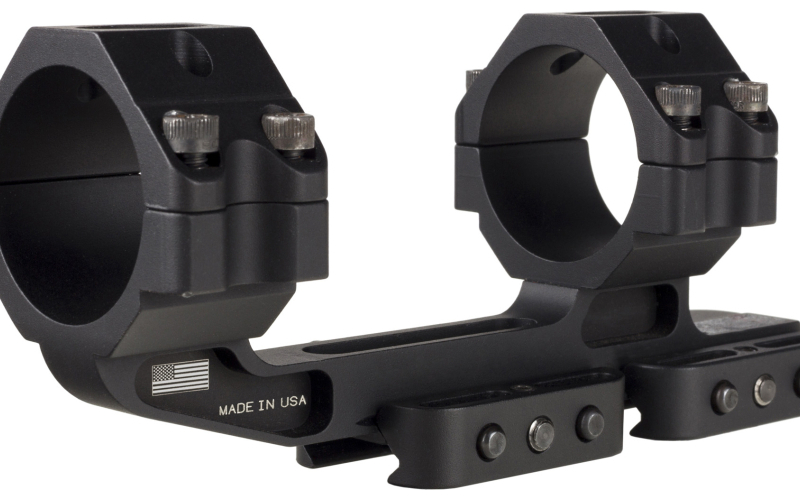 Trijicon Q-LOC, Quick Release, Cantilever Mount, 1.535" Height, Fits 34mm Optic Tube, Anodized Finish, Black AC22038
