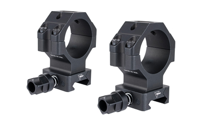 Trijicon Scope Rings, 30mm Extra High, Q-LOC, Fits Picatinny, Anodized Finish, Black AC22067