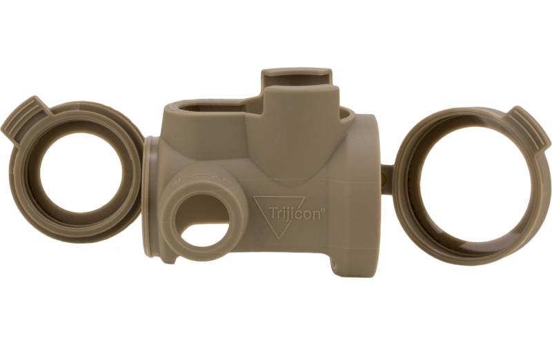 Trijicon Optic Cover, Fits Trijicon MRO, Clear Lens, FDE Finish AC31022