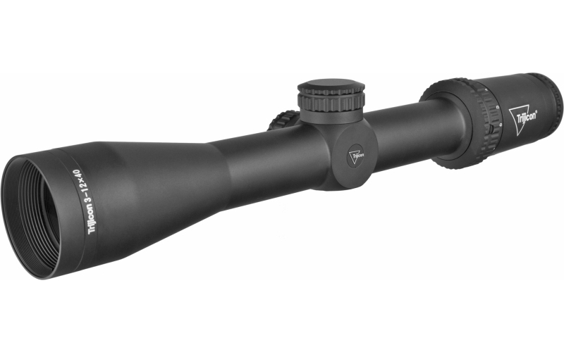 Trijicon "Ascent, Riflescope, 3-12x40mm, Second Focal Plane, BDC with Target Holds Reticle, 30mm Tube, Matte Black Finish AT1240-C-2800002