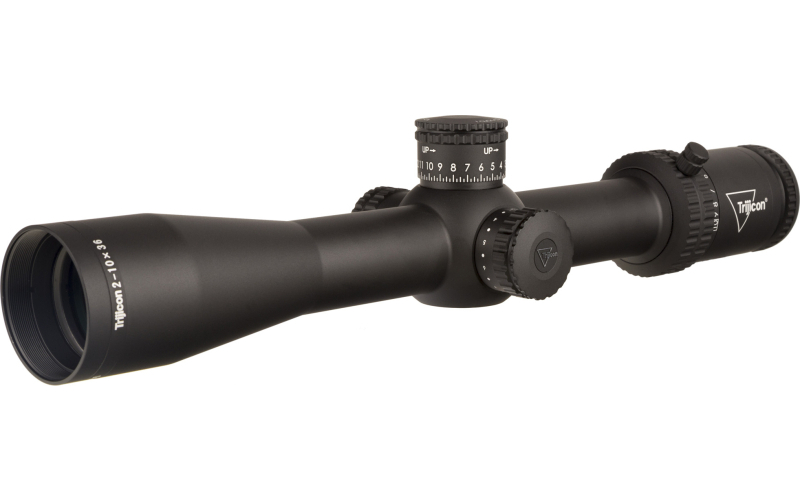 Trijicon Credo 2-10x36mm First Focal Plane Riflescope with Red MOA Precision Tree, 30mm Tube, Matte Black, Exposed Elevation Adjuster with Return to Zero Feature CR1036-C-2900037