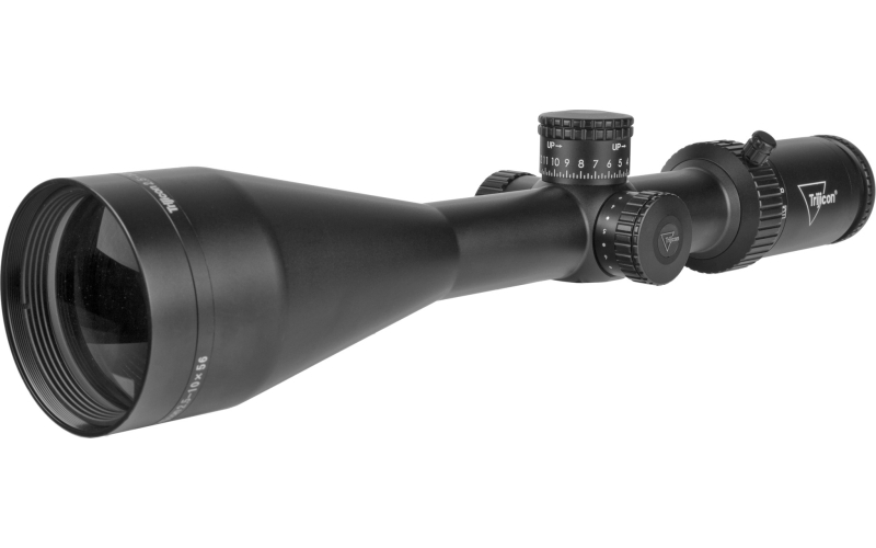 Trijicon Credo HX 2.5-10x56mm Second Focal Plane Riflescope with Red MOA Precision Hunter, 30mm Tube, Satin Black, Exposed Elevation Adjuster with Return to Zero Feature CRHX1056-C-2900027