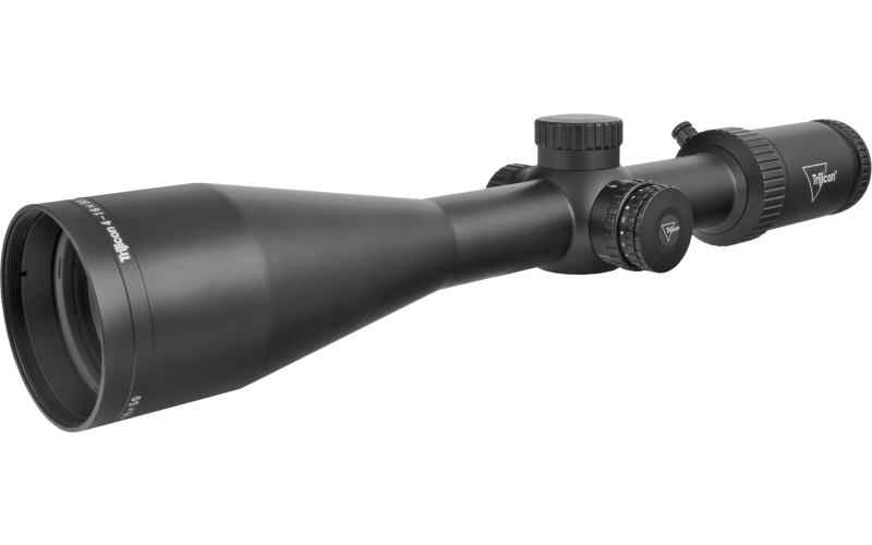 Trijicon Credo HX 4-16x50mm Second Focal Plane Riflescope with Red Standard Duplex, 30mm Tube, Satin Black, Low Capped Adjusters CRHX1650-C-2900005