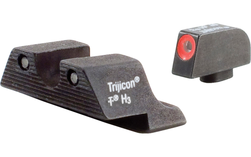 Trijicon HD, Tritium, Sight, Fits Glock, Orange Outline GL101O-600538