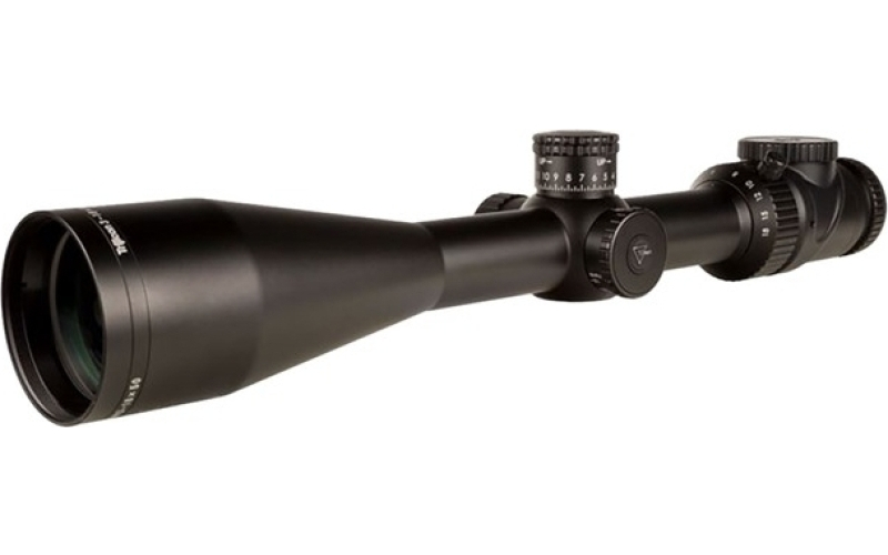 Trijicon Accupoint 3-18x50mm sfp illuminated red triangle post black