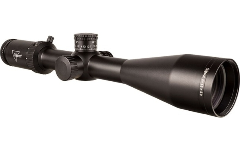 Trijicon 4-16x50mm sfp illuminated grn moa center dot reticle black