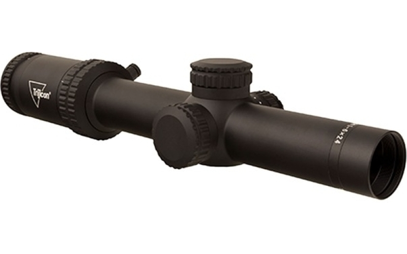 Trijicon Credo 1-6x24mm ffp illum green mrad segmented circle black