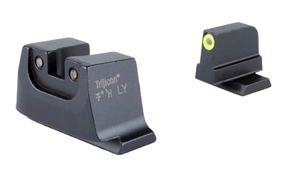 Trijicon Suppressor/Optic Height, Night Sights, Yellow Front with Black Rear & Green Lamps, Fits Smith & Wesson M&P C.O.R.E./M&P M2.0 SA240-C-601149