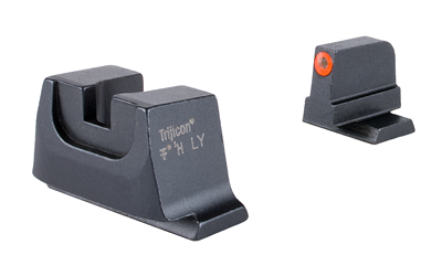 Trijicon Suppressor/Optic Height, Night Sights, Orange Front with Metal Rear & Green Lamps, Fits Smith & Wesson M&P C.O.R.E./M&P M2.0 SA240-C-601151