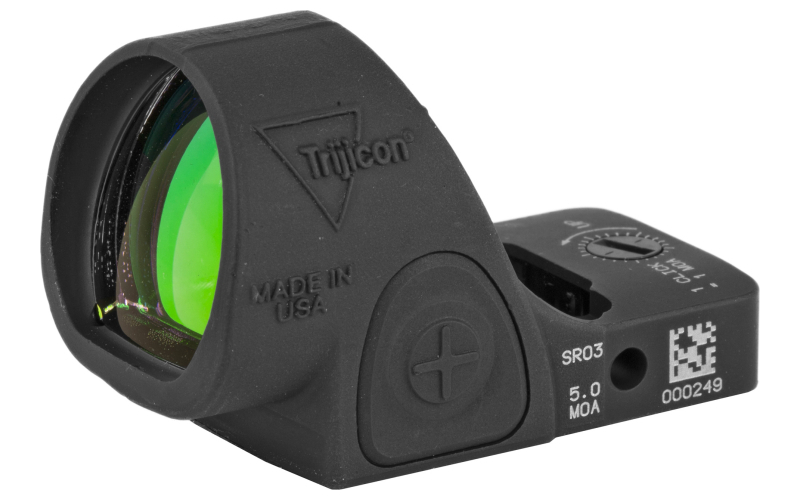 Trijicon SRO (Specialized Reflex Optic), 5 MOA, Adjustable LED, Matte Black Finish SRO3-C-2500003