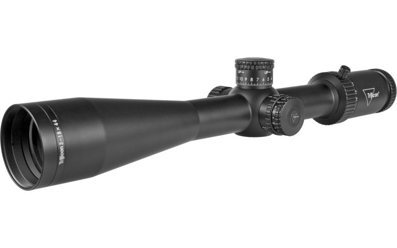 Trijicon Tenmile HX 3-18x44mm First Focal Plane Riflescope with MOA Precision Tree (Red/Green Illumination), 30mm Tube, Satin Black, Exposed Elevation Adjuster with Return to Zero Feature TMHX1844-C-3000001