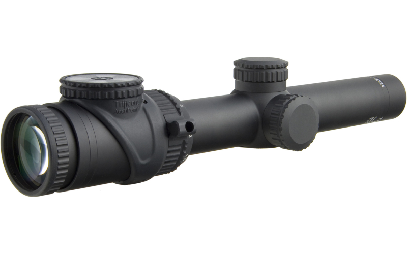 Trijicon AccuPoint, Rifle Scope, 1-6X24mm, Circle-Cross with Green Dot, Matte, 30mm TR25-C-200086