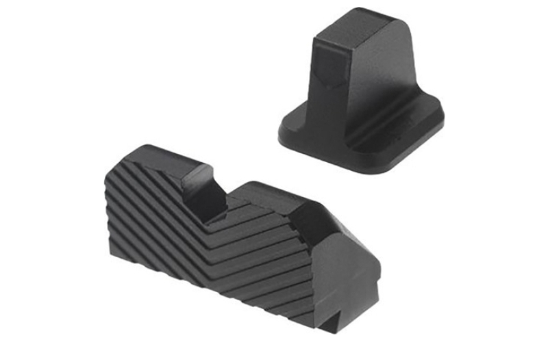 Tyrant Designs, Cnc Llc Sights set suppressor height for glock full size black
