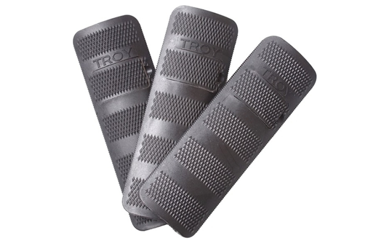 Troy Battle rail cover 3-pk picatinny polymer black 4.4''
