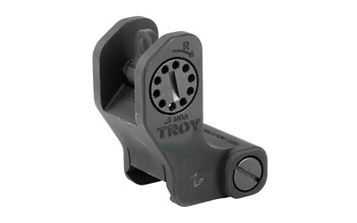TROY Industries BattleSight, Rear Fixed Sight, Fits Same Plane Rail Systems Only, Picatinny, Black Finish SSIG-FRS-R0BT-00