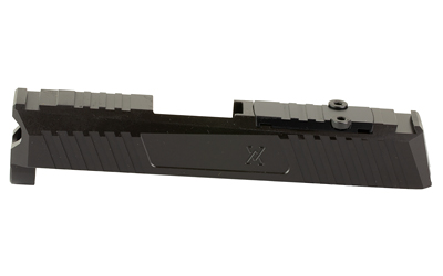 True Precision Duty Slide, Stripped, For Sig P365, RMS Optic Cut, Nitride Finish, Black TP-P365DS-BL-RMS