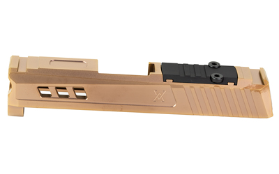 True Precision Axiom Slide, Fits Sig P365, Copper TiCN Finish, RMS Optic Cut & Cover Plate TP-P365S-C-RMS