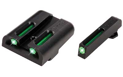 TruGlo Brite-Site Tritium/Fiber Optic Sight, Fits High Glock 20,21,29,30,31,32, Green TG-TG131GT2