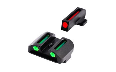 TruGlo Fiber Optic Sight Set, For Kimber, Green Rear Fibers Red Front TG-TG131K