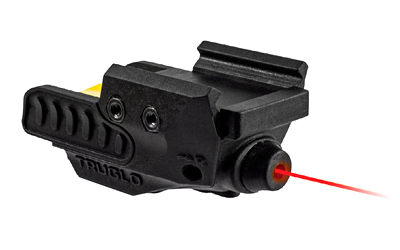 TruGlo Sight-Line, Laser Sight, Matte Finish, Black, Red Laser, Fits Most Pistol Rails - Fits Picatinny/Weaver-style and Other Pistol Rails TG-TG7620R