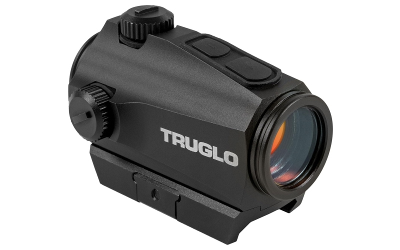 TruGlo IGNITE, Red Dot, 1X22mm, 2 MOA Green Dot, Black, Includes High and Low Picatinny/Weaver Mount and Rubber Lens Cover TG-TG8322GN