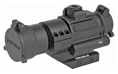 TruGlo Ignite 30MM Red Dot, 2MOA, 30mm Multi-Coated Objective Lens, Unlimited Eye Relief, Matte Black, Cantilever Picatinny Base, Lens Cap and AAA Alkaline Battery Included TG-TG8335BN