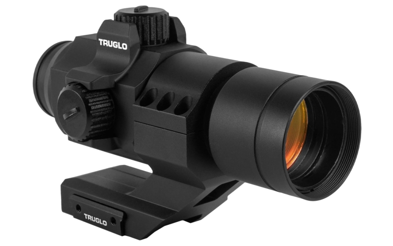 TruGlo IGNITE, Red Dot, 1X30mm, 2 MOA Green Dot, Black, Includes Cantilever Mount and Lens Cover TG-TG8335GN