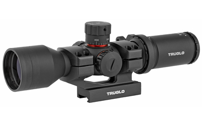 TruGlo Tactical 30 Rifle Scope, 3-9X42, 30mm, Illuminated Reticle, Includes 1 Piece Base TG-TG8539TL