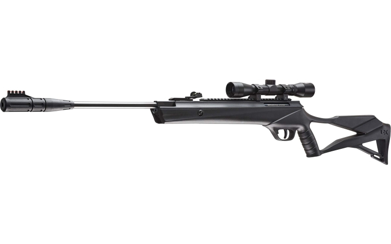 Umarex Surgemax Elite Combo, Air Rifle, 22 Pellet, 1000 Feet Per Second, 4x32 Scope, Synthetic Stock, Single Shot, Black 2251318