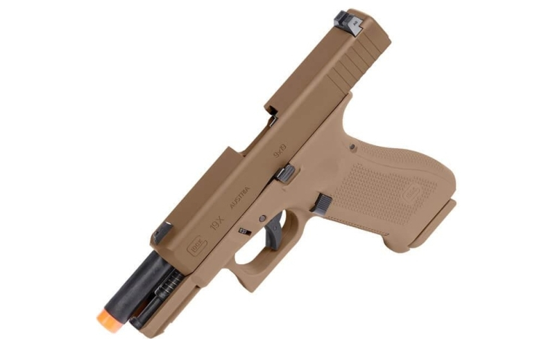 Umarex glock 19x gen5 - blowback - coyote airsoft 6mm bb