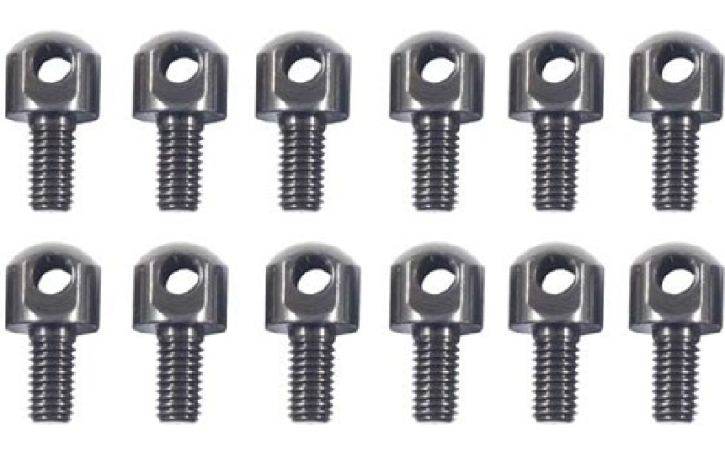 Uncle Mike's 10-32 x 3/8'' dome stud 12 pack