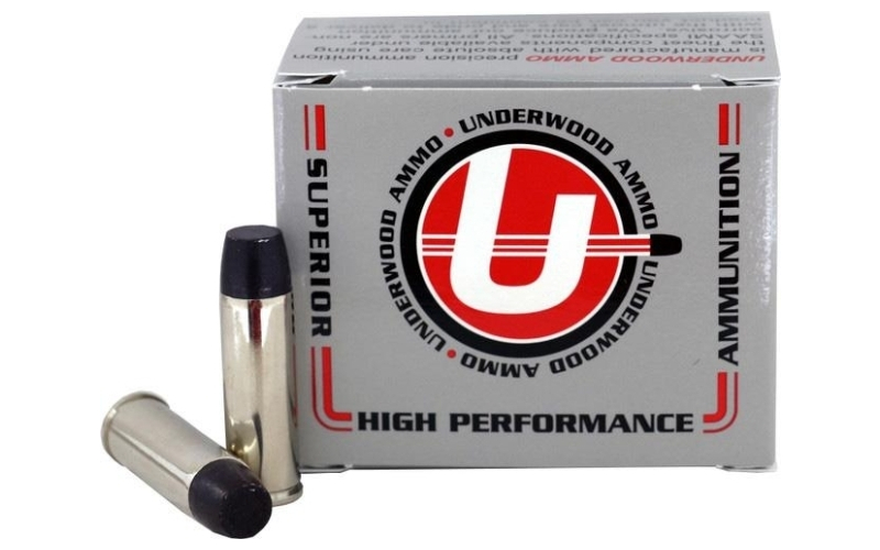 41 remington magnum 265 grain lead wide long nose gas check ammo 20 rnd
