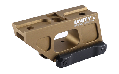Unity Tactical FAST Micro, Red Dot Mount, 2.26" Optical Height, Compatible with CompM4/CompM4s Footprint, Anodized Finish, Flat Dark Earth FST-COMF