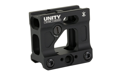 Unity Tactical FAST Micro, Red Dot Mount, 2.26" Optical Height, Compatible with T1/T2 Footprints, Anodized Finish, Black FST-MICB