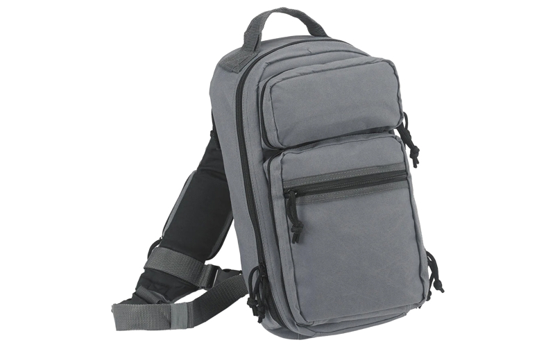 US PeaceKeeper EDC Sling Pack, Shoulder Bag, Urban Gray, 600 Denier Polyester, 8.5x17x5.5 P51320