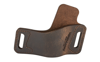 Versacarry Water Buffalo Protector OWB Holster, Fits Most Double Stacked Semi-Automatic Pistols, Right Hand, Distressed Brown Leather WBOWB21