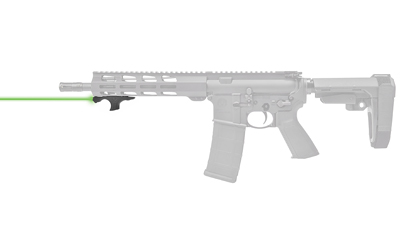 Viridian Weapon Technologies HS1, Hand Stop, Green Laser, Includes M-Lok mounting hardware, Double Pressure Activation Buttons, Adjustable Windage and Elevation, Black 912-0031