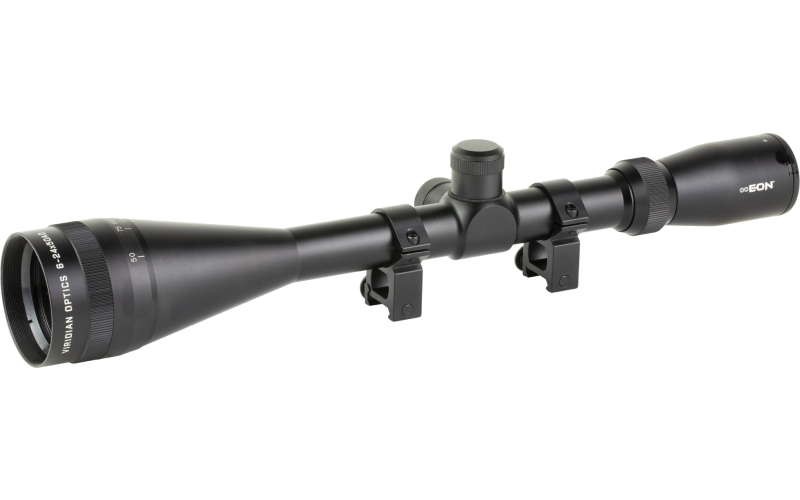Viridian Weapon Technologies EON, Rifle Scope, 6-24X, 50mm Objective, BDC Reticle, 1" Main Tube, Black 981-0117
