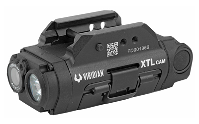 Viridian Weapon Technologies XTL Gen 3 Universal Mount Tactical Light (500 Lumens) and HD Camera, Features a 1080p Full-HD Digital Camera and Microphone, INSTANT-ON, Removable Rechargeable Battery, Micro USB Port for Charging and File Transfer, Waterproof, Black Finish 990-0016