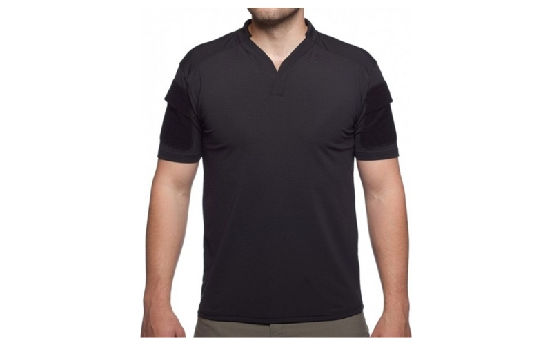 Velocity Systems Boss rugby shirt short sleeve black med