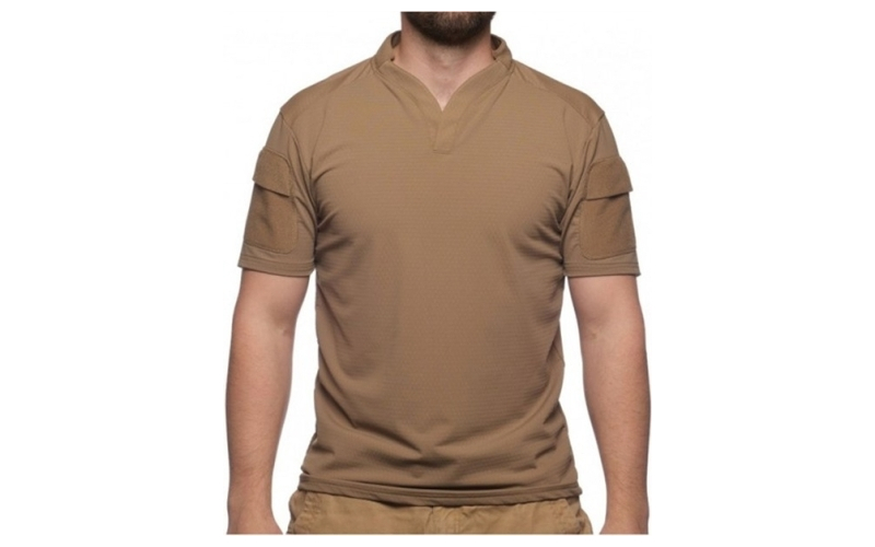 Velocity Systems Boss rugby shirt short sleeve coyote brown med