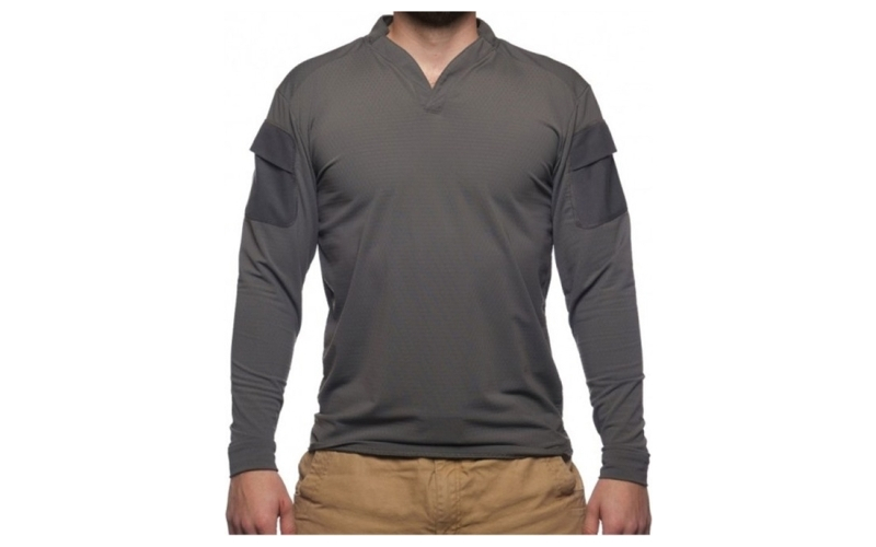 Velocity Systems Boss rugby shirt long sleeve wolf grey xxl