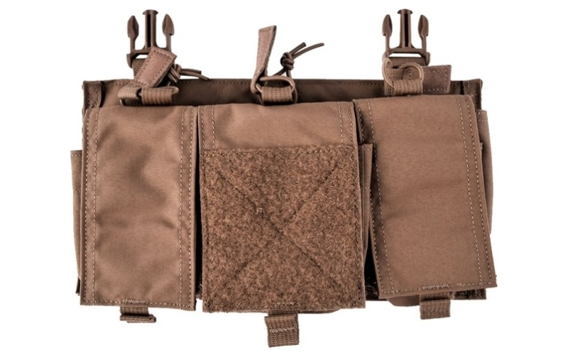 Velocity Systems Mayflower triple 7.62 swift-clip placard gp coyote brown