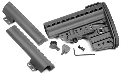 VLTOR Weapon Systems IMOD Mil-Spec Stock, Fits AR-15, with Butt Pad, Black AIB-MCB