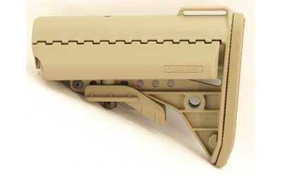 VLTOR Weapon Systems IMOD Mil-Spec Stock, Fits AR-15, with Butt Pad, Tan Finish AIB-MST