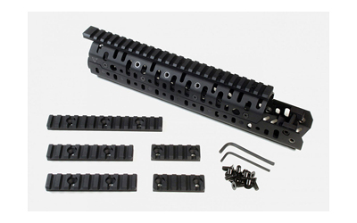 VLTOR Weapon Systems CASV-FAL Rail, 11.75" Rail, Fits FAL, Includes 5 Picatinny Rail Sections and Mounting Hardware, Matte Finish, Black CASV-FAL
