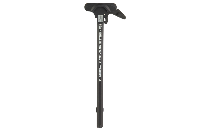VLTOR Weapon Systems Victory, Charging Handle, Long Latch, Fits AR-10, Matte Finish, Black VCH-LF-3