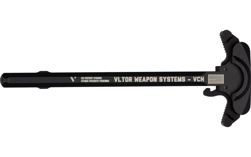 VLTOR Weapon Systems Victory, Charging Handle, Ambi, Medium Latch, Fits AR-15, Matte Finish, Black VCH-SF-44